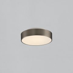   Dins Ceiling lamp 395/26 Matt Nickel, LED 18W 1890lm, CRI90 CL.II IP44, Integrated LED, Kelvin 2700K-3000K Slide Switch