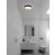   Dins Ceiling lamp 395/26 Matte Black, LED 18W 1890lm, CRI90 CL.II IP44, Integrated LED, Kelvin 2700K-3000K Slide Switch