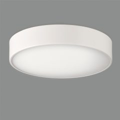   Dins Ceiling lamp 395/32 Plain White, LED 24W 2520lm, CRI90 CL.II IP44, Integrated LED, Kelvin 2700K-3000K Slide Switch
