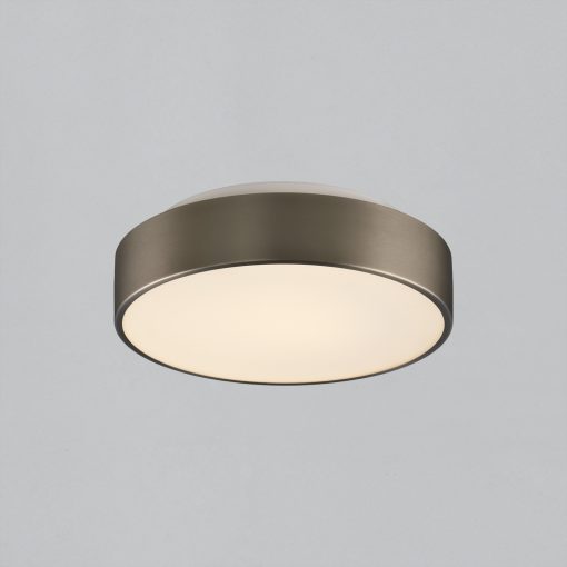 Dins Ceiling lamp 395/32 Nickel Matt, LED 24W 2520lm, CRI90 CL.II IP44, Integrated LED, Kelvin 2700K-3000K Slide Switch