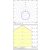   Dins Ceiling lamp 395/32 Matte Black, LED 24W 2520lm, CRI90 CL.II IP44, Integrated LED, Kelvin 2700K-3000K Slide Switch