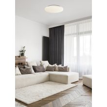 Moon Ceiling lamp 969/50 Opal, LED 36W 4000lm, CRI90 CL.II IP44, Integrated LED, Kelvin 2700K-3000K Slide Switch