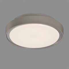   Tilo Ceiling lamp 2013/30 Grey, LED 15W 3000K 1750lm, CRI90 CL.II IP65, Integrated LED