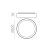  Tilo Ceiling lamp 2013/30 Grey, LED 15W 3000K 1750lm, CRI90 CL.II IP65, Integrated LED