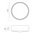   Ania Ceiling lamp 2060 Textured Anthracite, LED 6W 3000K 495lm, CRI80 CL.I IP65