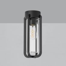 Vega Ceiling lamp 2079 Textured Anthracite, LED E27 15W, CL.I IP65