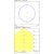   Hamal Ceiling lamp 2081 Textured Anthracite, LED COB 10W 3000K 860lm, CRI80 CL.I IP65, Integrated LED