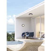 Kuma Ceiling lamp 2082/25 Textured Anthracite, LED 14W 3000K 1060lm, CRI90 CL.I IP65, Integrated LED