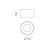   Studio Ceiling lamp 3235/12 Black, LED 12W 3000K 1118lm, CRI90 CL.I, Integrated LED
