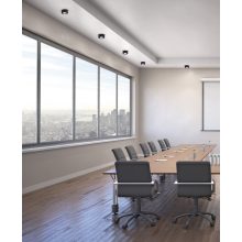 Studio Ceiling lamp 3235/12 Black, LED 12W 3000K 1118lm, CRI90 CL.I, Integrated LED