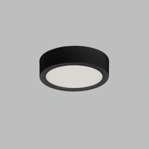 Kore Ceiling lamp 3435/9 Textured Black, LED 6W 3000K 420lm, CRI90 CL.II, Integrated LED