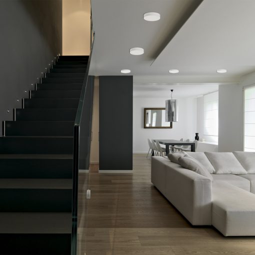 Kore Ceiling lamp 3435/9 White, LED 6W 3000K 420lm, CRI90 CL.II, Integrated LED