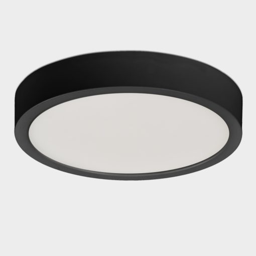 Kore Ceiling lamp 3435/14 Textured Black, LED 12W 3000K 950lm, CRI90 CL.II, Integrated LED