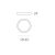   Kore Ceiling lamp 3435/14 White, LED 12W 3000K 950lm, CRI90 CL.II, Integrated LED