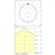   Kore Ceiling lamp 3435/14 White, LED 12W 4000K 950lm, CRI90 CL.II, Integrated LED