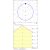   Kore Ceiling lamp 3435/27 White, LED 24W 3000K 1930lm, CRI90 CL.II, Integrated LED