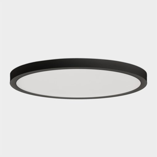 Kore Ceiling lamp 3435/27 Textured Black, LED 24W 4000K 1930lm, CRI90 CL.II, Integrated LED