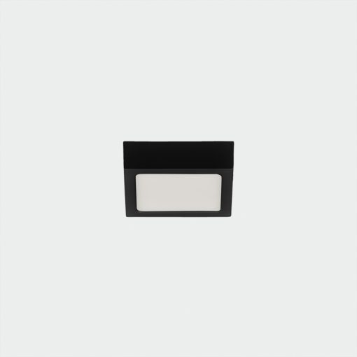 Roku Ceiling lamp 3436/9 Textured Black, LED 6W 4000K 420lm, CRI90 CL.II, Integrated LED
