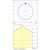   Roku Ceiling lamp 3436/19 Textured Black, LED 18W 3000K 1450lm, CRI90 CL.II, Integrated LED