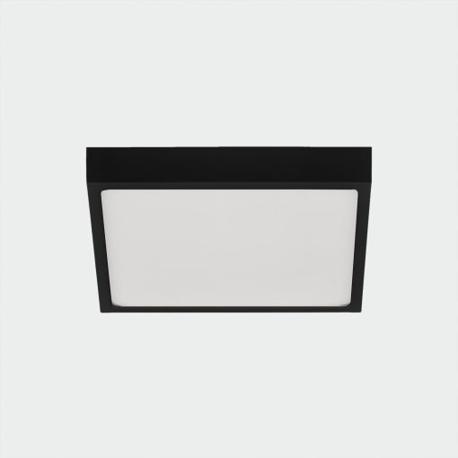 Roku Ceiling lamp 3436/19 Textured Black, LED 18W 4000K 1450lm, CRI90 CL.II, Integrated LED