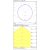  Roku Ceiling lamp 3436/27 White, LED 24W 3000K 1930lm, CRI90 CL.II, Integrated LED