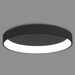   Dilga Ceiling lamp 3450/90 Textured Black, LED 126W 9800lm, CRI90 CL.I, Integrated LED, Kelvin 2700K-3000K Slide Switch