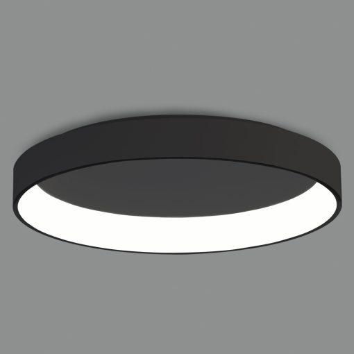 Dilga Ceiling lamp 3450/90 Textured Black, LED 126W 9800lm, CRI90 CL.I, Integrated LED, Kelvin 2700K-3000K Slide Switch, Casambi, ON-DEMAND **