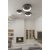   Dilga Ceiling lamp 3450/90 Textured Black, LED 126W 9800lm, CRI90 CL.I, Integrated LED, Kelvin 2700K-3000K Slide Switch