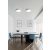   Isia Ceiling lamp 3453/40 Textured White, LED 40W 3660lm, CRI90 CL.I, Integrated LED, 3000K-4000K Slide Switch