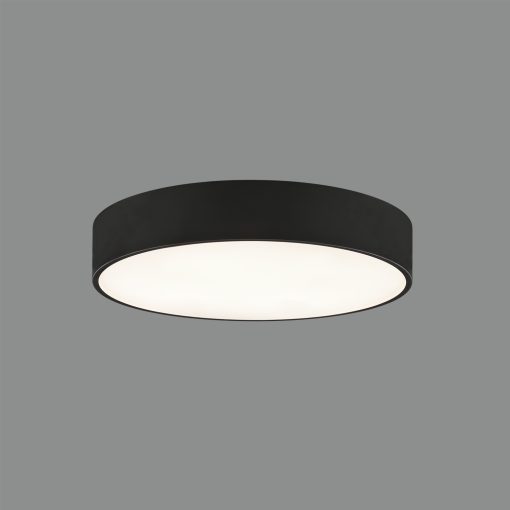 Isia Ceiling lamp 3453/40 Textured Black, LED 40W 3660lm, CRI90 CL.I, Integrated LED, Kelvin 3000K-4000K Slide Switch, Casambi, ON-DEMAND **