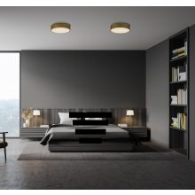 Isia Ceiling lamp 3453/40 Tech Gold, LED 40W 3660lm, CRI90 CL.I, Integrated LED, 3000K-4000K Slide Switch, Casambi, ON-DEMAND **