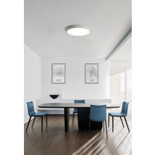 Isia Ceiling lamp 3453/60 Textured White, LED 55W 5250lm, CRI90 CL.I, Integrated LED, 3000K-4000K Slide Switch