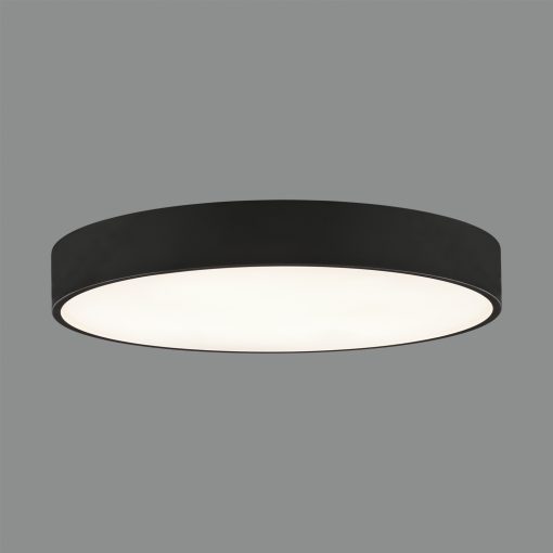 Isia Ceiling lamp 3453/60 Textured Black, LED 55W 5250lm, CRI90 CL.I, Integrated LED, Kelvin 3000K-4000K Slide Switch, Casambi, ON-DEMAND **