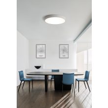 Isia Ceiling lamp 3453/80 Textured White, LED 88W 8440lm, CRI90 CL.I, Integrated LED, 3000K-4000K Slide Switch
