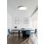   Isia Ceiling lamp 3453/80 Textured White, LED 88W 8440lm, CRI90 CL.I, Integrated LED, 3000K-4000K Slide Switch