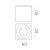   Branco Ceiling lamp 3468/8 Nickel Mate, LED GU10 8W, CL.II IP65
