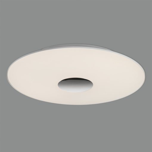Live Ceiling lamp 3631/52 Opal/Chrome, LED 36W 3335lm, CRI90 CL.I IP44, Integrated LED, Kelvin 2700K-3000K Slide Switch