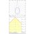   Aliso Ceiling lamp 3742/47 Textured White, LED 40W 3345lm, CRI90 CL.I, Integrated LED, Kelvin 2700K-3000K Slide Switch, Casambi, ON-DEMAND **