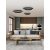   Aliso Ceiling lamp 3742/60 Textured Black, LED 55W 4600lm, CRI90 CL.I, Integrated LED, Kelvin 2700K-3000K Slide Switch, Casambi, ON-DEMAND **
