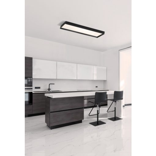 Munich Ceiling lamp 3759/120 Textured Black, LED 55W 4000K 4197lm, CRI90 CL.I, Integrated LED, Casambi, ON-DEMAND **