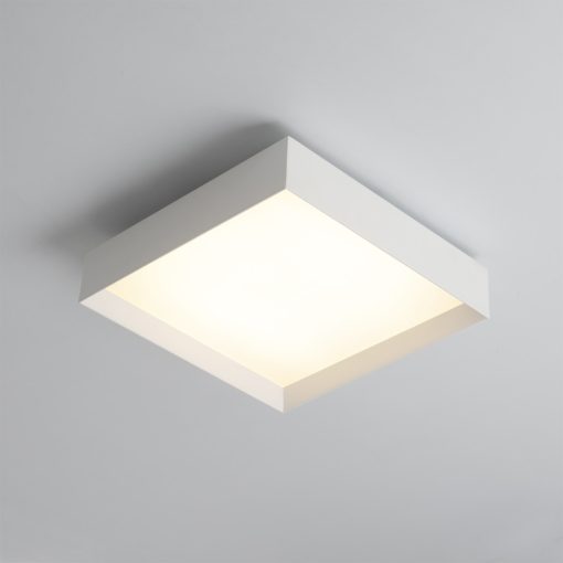 Munich Ceiling lamp 3759/40 Textured White, LED 26W 3000K 1983lm, CRI90 CL.I, Integrated LED