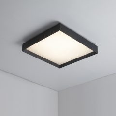   Munich Ceiling lamp 3759/40 Textured Black, LED 26W 3000K 1983lm, CRI90 CL.I, Integrated LED