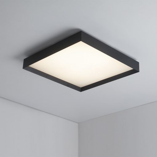 Munich Ceiling lamp 3759/60 Textured Black, LED 52W 3000K 3967lm, CRI90 CL.I, Integrated LED