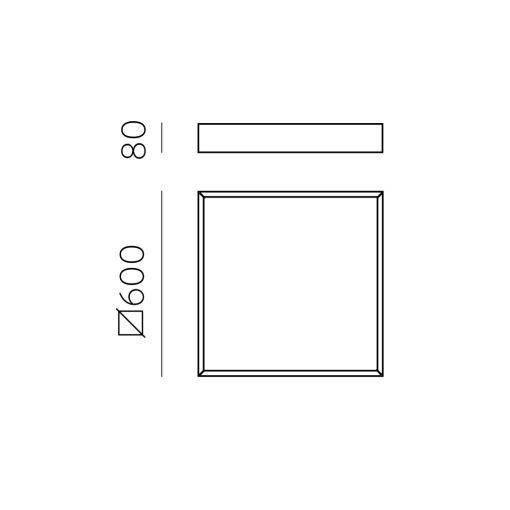 Munich Ceiling lamp 3759/60 Textured Black, LED 52W 3000K 3967lm, CRI90 CL.I, Integrated LED, Casambi, ON-DEMAND **