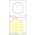   London Ceiling lamp 3760/40 Textured White, LED 22W 3000K 1679lm, CRI90 CL.I, Integrated LED