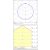   London Ceiling lamp 3760/40 Textured White, LED 22W 4000K 1679lm, CRI90 CL.I, Integrated LED