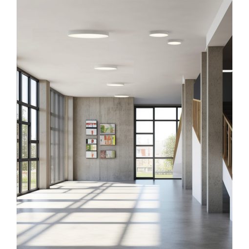London Ceiling lamp 3760/60 Textured White, LED 42W 4000K 3208lm, CRI90 CL.I, Integrated LED