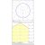   London Ceiling lamp 3760/80 Textured White, LED 72W 4000K 5497lm, CRI90 CL.I, Integrated LED