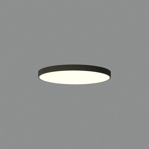London Ceiling lamp 3760/80 Textured Black, LED 72W 4000K 5497lm, CRI90 CL.I, Integrated LED