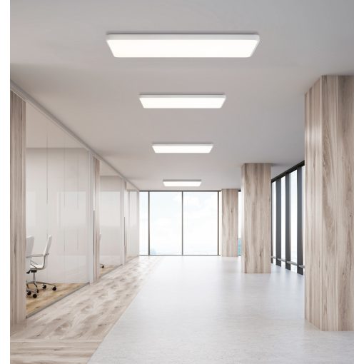 Turin Ceiling lamp 3761/90 Textured White, LED 36W 3000K 2748lm, CRI90 CL.I, Integrated LED, Casambi, ON-DEMAND **